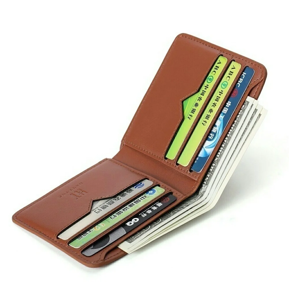 HAUT-TON 100% Authentic Genuine Leather Wallet